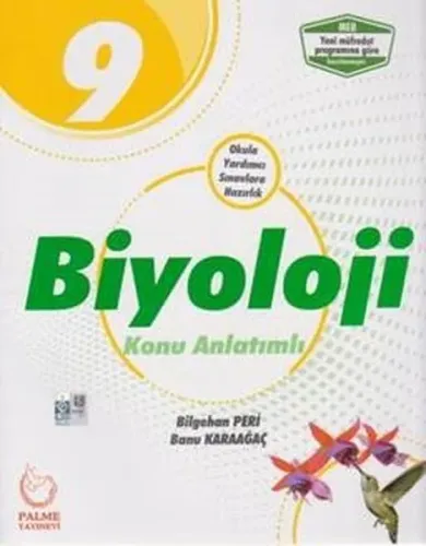 Palme Yayınları 9. Sınıf Biyoloji Konu Anlatımlı Palme