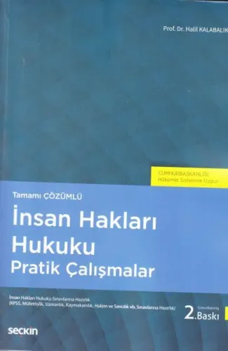 İnsan Hakları Hukuku Pratik Çalışmalar