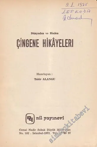 Dünyadan ve Bizden Çingene Hikayeleri -        1972
