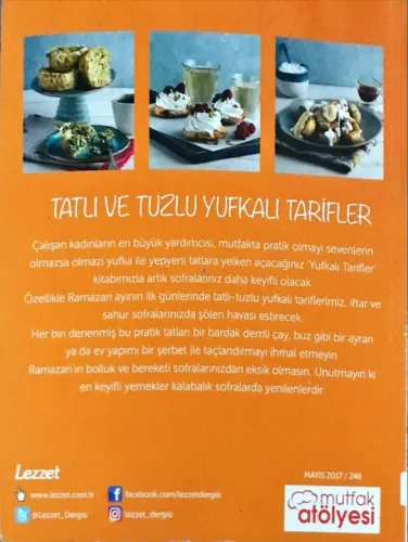 Tatlı ve Tuzlu Yufkalı Tarifler Mutfak Atölyesi Dbd