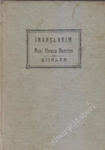 İnançlarım İMZALI -