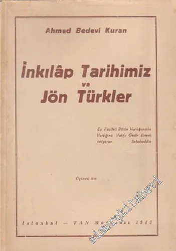 İnkılâp Tarihimiz ve Jön Türkler -        1945