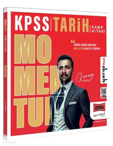 2025 KPSS Genel Kültür Momentum Tarih Kamp Kitabı