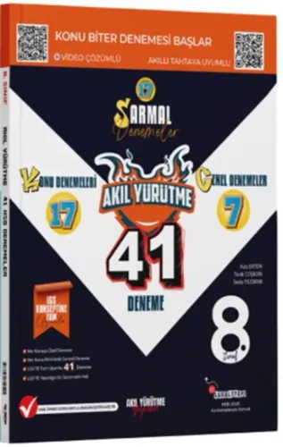 AKIL YRT 8. SINIF 41 (KSG) DENEME MATEMATİK - 2027