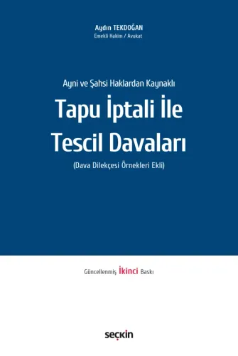 Tapu İptali ile Tescil Davaları