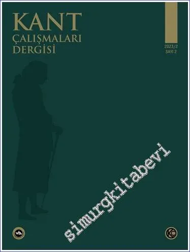 Kant Çalışmaları Dergisi  - Sayı: 2