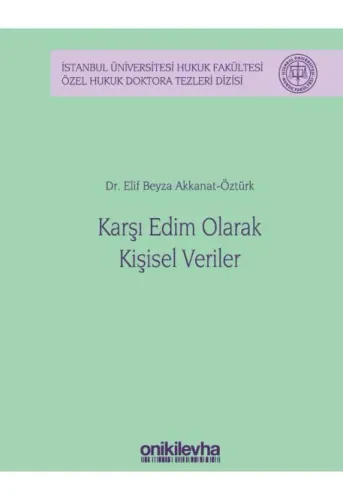 Karşı Edim Olarak Kişisel Veriler
