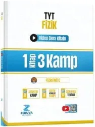 ZEDUVA FİZİKFİNİTO TYT FİZİK 1 KİTAP 3 KAMP VİDEO DERS KİTABI