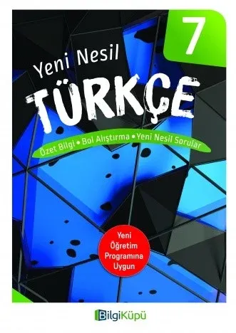 BİLGİ KÜPÜ 7.Sınıf TÜRKÇE Soru Bankası