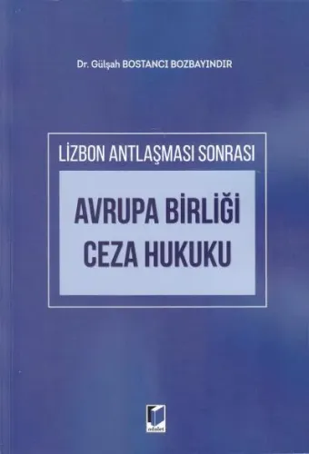 Avrupa Birliği Ceza Hukuku