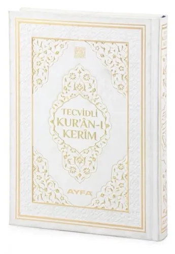 Tecvidli Kur'an-ı Kerim - Termo derili Orta boy