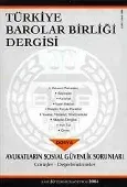 Türkiye Barolar Birliği Sayı:55  Ocak 2004
