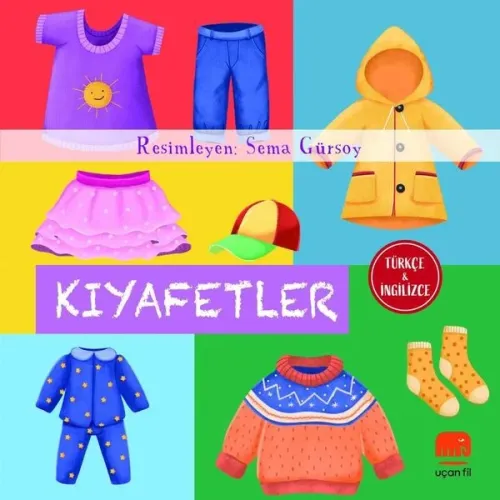 Kıyafetler Türkçe İngilizce Serisi