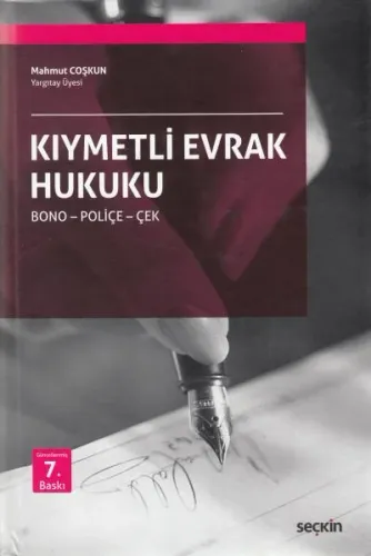 Kıymetli Evrak Hukuku