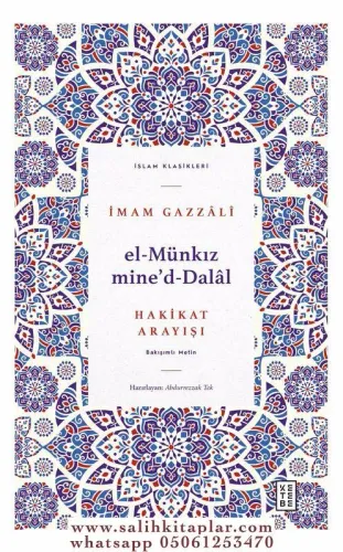 El Munkizü Mined Dalal Hakikat Arayışı
