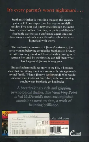 The Vanishing Point Val McDermid Little, Brown and Company %64 indirim