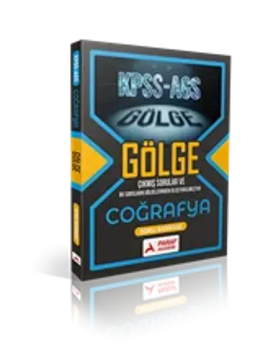PARAF AKADEMİ KPSS-AGS GÖLGE COĞRAFYA SORU BANKASI