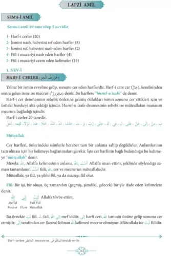 Avamil ve Terkibi Zehra Seven Zehra Seven