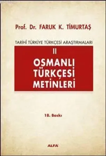 Osmanlı Türkçesi Metinleri 2