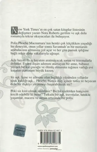 Yüzleşme Nora Roberts Epsilon Yayıncılık %44 indirimli