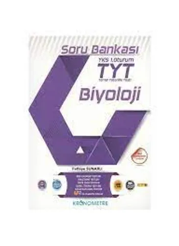 TYT Biyoloji Soru Bankası Kronometre Yayınları