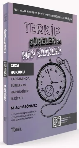 TERKİP Ceza Hukuku Süreler ve Hap Bilgiler El Kitabı