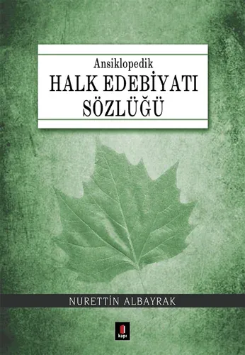 Ansiklopedik Halk Edebiyatı Sözlüğü Ciltli