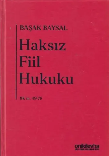 Haksız Fiil Hukuku