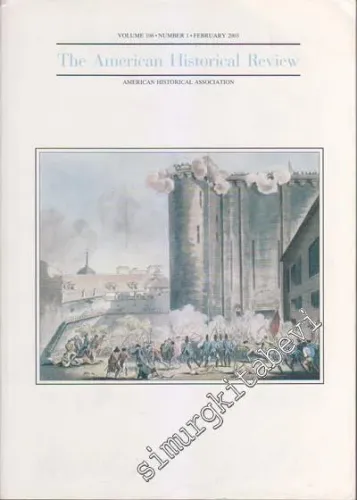 The American Historical Review - Volume 108, Number 1, February  2003        2003
