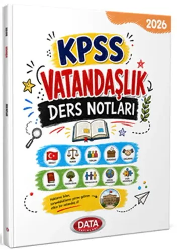 Data Yayınları 2026 KPSS Vatandaşlık Ders Notları