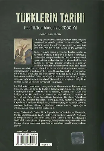 TÜRKLERİN TARİHİ holly payne Kabalcı Yayınları %33 indirimli