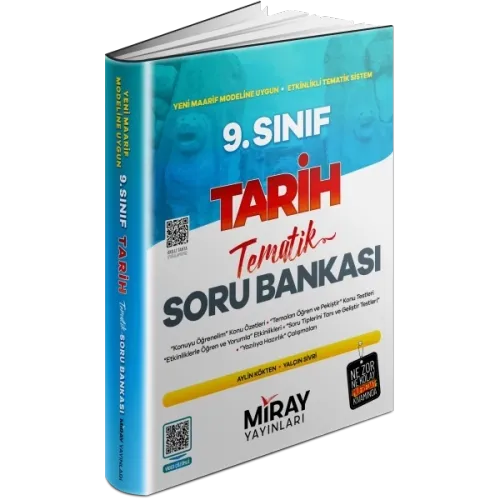 Miray 9. Sınıf Tarih Tematik Konu Özetli Soru Bankası