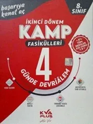 KVA 8. SINIF TÜM DERSLER İKİNCİ DÖNEM KAMP FASİKÜLLERİ (4 GÜNDE DEVRİALEM)