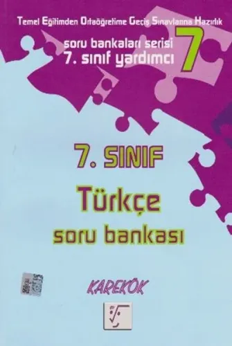Süper Fiyat ​Karekök Yayınları 7. Sınıf Türkçe Konu Anlatımı ve Soru Çözümü
