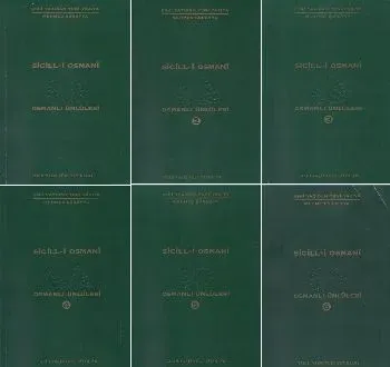 Sicil-i Osmaniosmanlı Ünlüleri 6 Cilt Takım