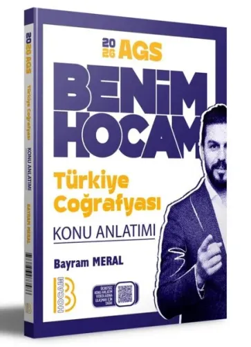 Benim Hocam Yayınları 2026 MEB-AGS Türkiye Coğrafyası Konu Anlatımı