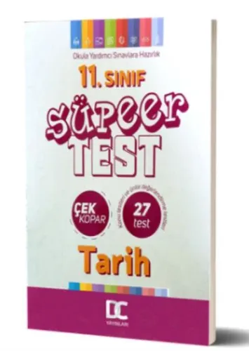 Doğru Cevap 11. Sınıf Tarih Çek Kopar Süper Test-YENİ