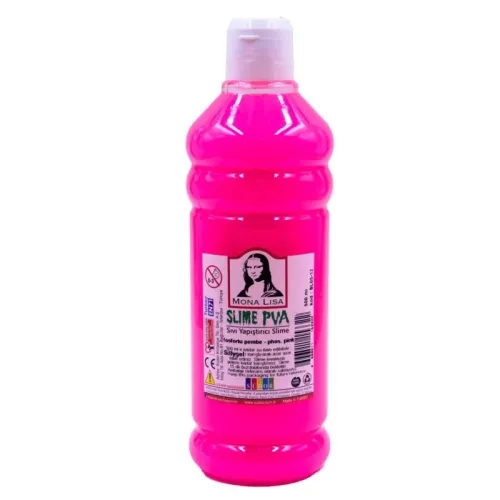 Monalisa Sıvı Slime 500 ml Fosforlu Pembe
