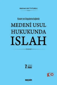 Medeni Usul Hukukunda Islah