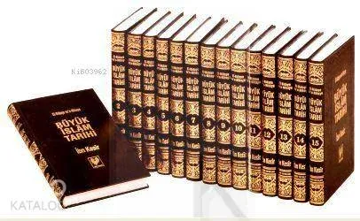 Büyük İslam Tarihi; el-Bidâye ve'n-Nihâye (büyük boy 15 cilt, ciltli, ithal kağıt)