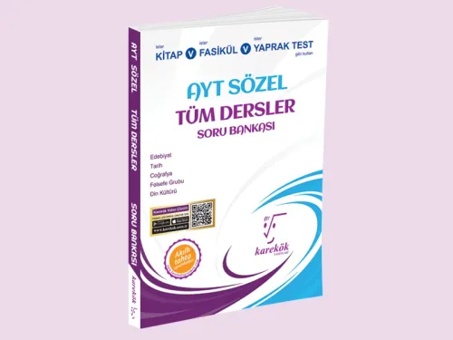 Karekök AYT Tüm Dersler Sözel  Soru Bankası
