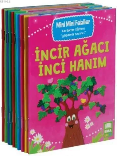 Mini Mini Fabllar Karakter Geliştiren Masallar; (10 Kitap,1. ve 2. Sınıflar İçin)