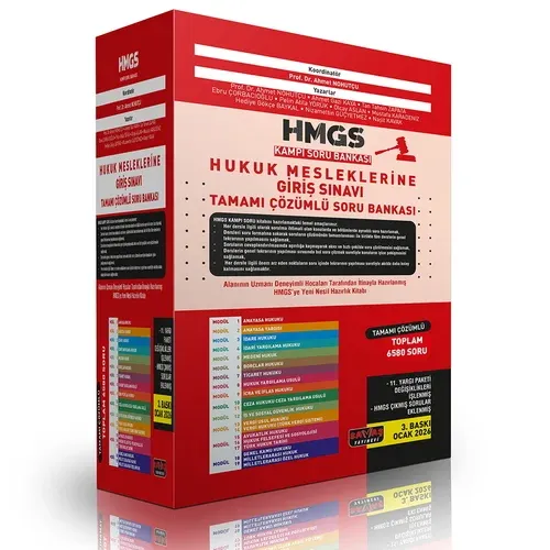 HMGS Kampı Tamamı Çözümlü Soru Bankası Modüler Set