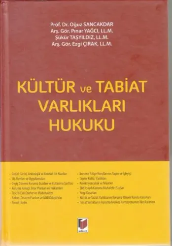 Kültür ve Tabiat Varlıkları Hukuku