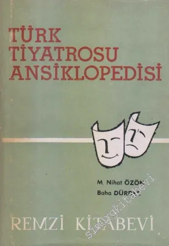 Türk Tiyatrosu Ansiklopedisi CİLTLİ -        1967
