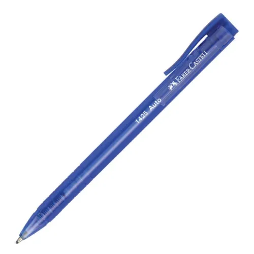 Faber-Castell 1425 Auto Tükenmez Kalem, Mavi