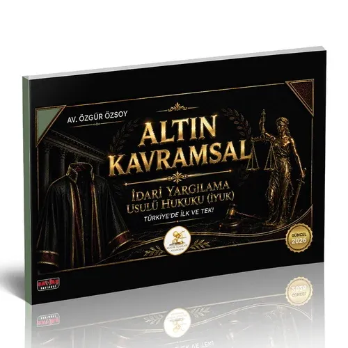 Savaş Yayınları 2026 HUKAL Altın Kavramsal İdari Yargılama Hukuku