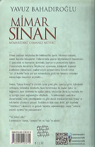 Mimar Sinan Mimarideki Osmanlı Mührü Yavuz Bahadıroğlu Panama %50 indi