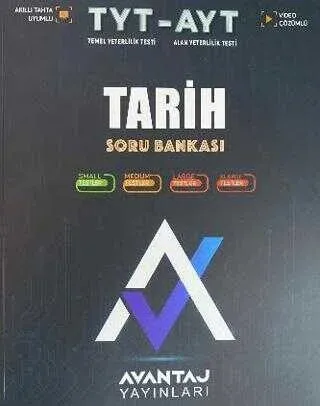 AVANTAJ KURUMSAL TYT-AYT TARİH SORU BANKASI 2027
