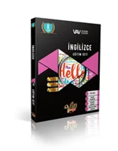 VİP 8.SINIF İNGİLİZCE EĞİTİM SETİ Kolektif